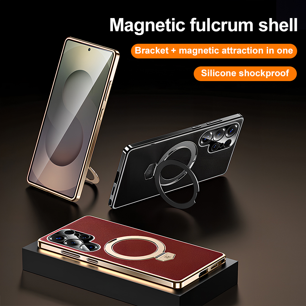 Phone Stand Aluminum - Étui de téléphone magnétique Magsafe avec