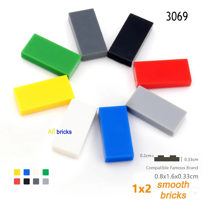 Tech House Accessories - Blocs de construction de carrelage 1x2,