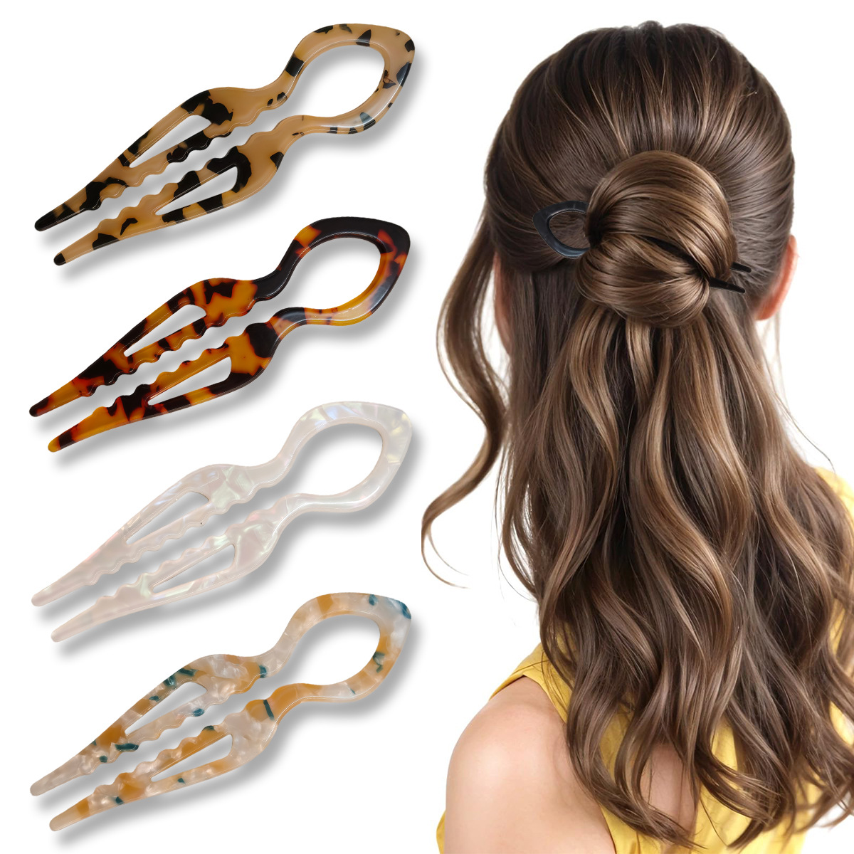 Bâtonnets à cheveux en forme d - Tech Accessories Women avis et prix