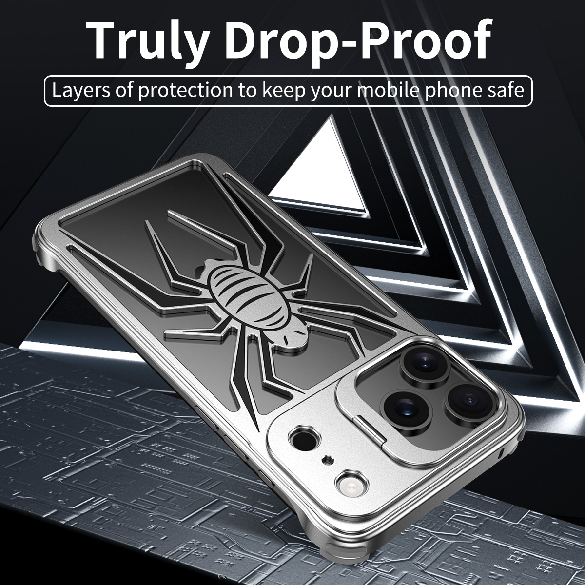 Coque de téléphone en métal de - Phone Stand Aluminum avis et prix