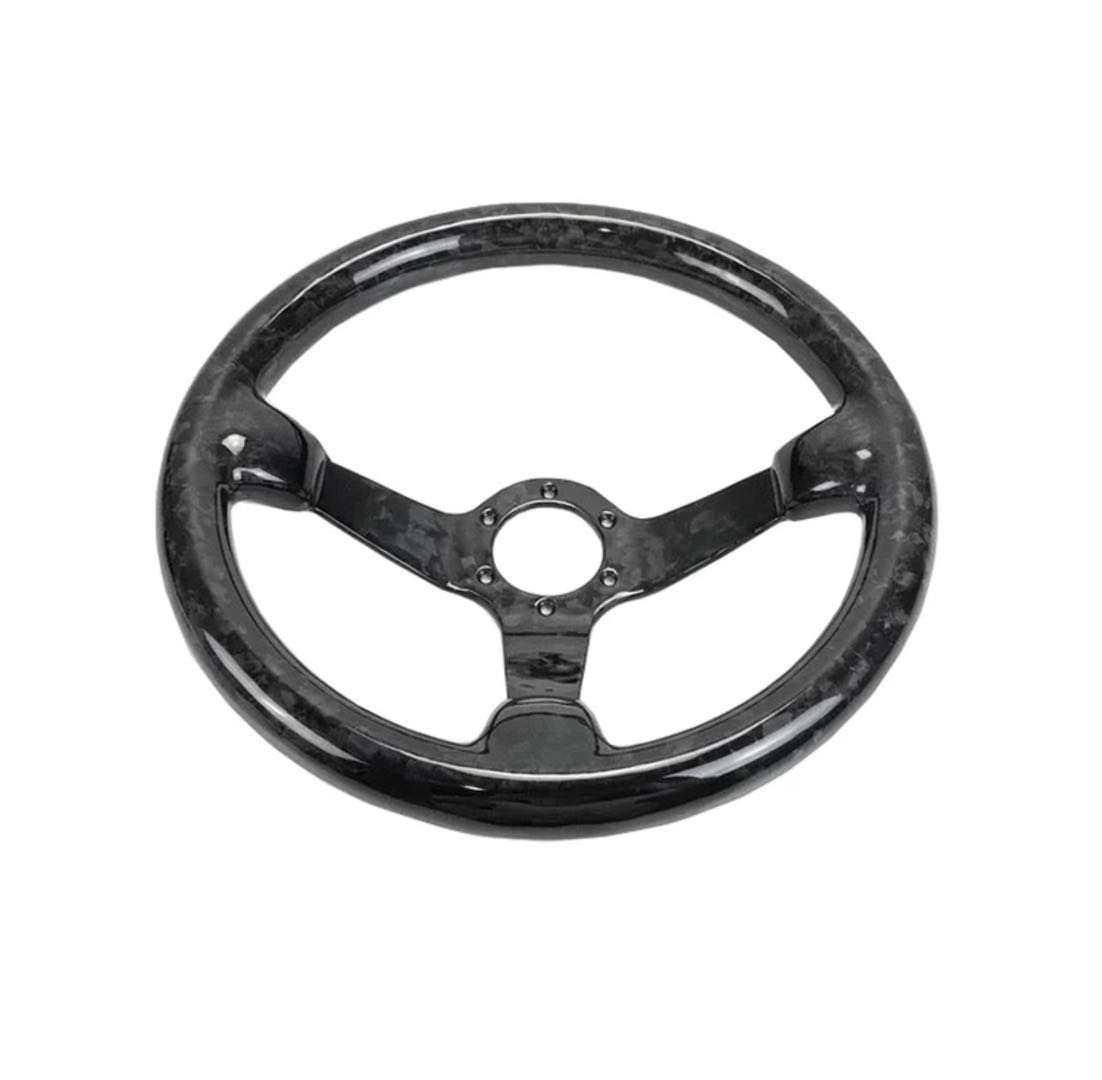 Volant de voiture en fibre de  - Tech Accessories Business avis et prix