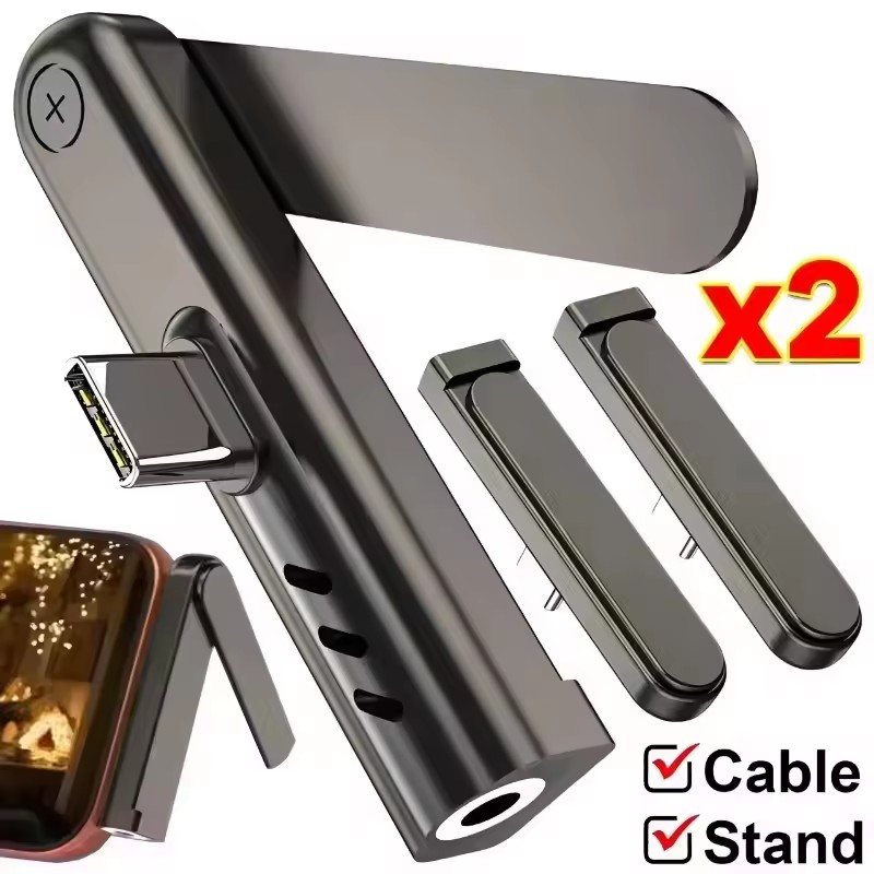 Support audio portable USB C à - Phone Stand Aluminum avis et prix