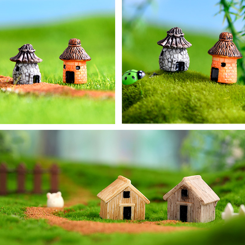 Miniature de maison en résine, - Tech House Accessories avis et prix