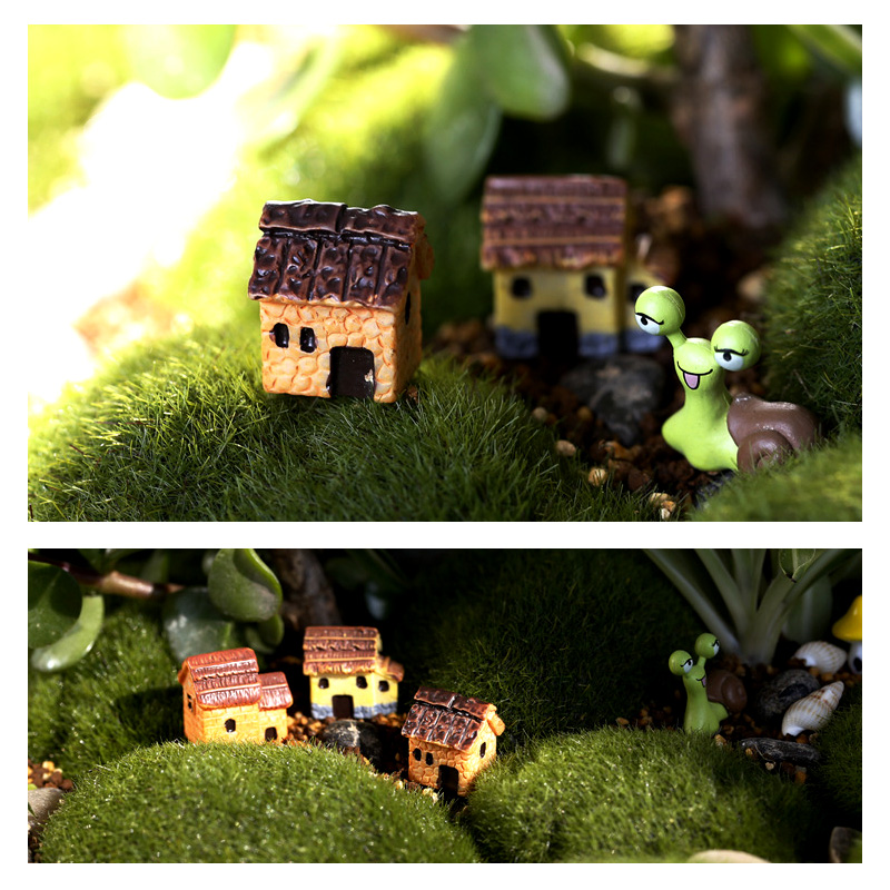 Miniature de maison en résine, - Tech House Accessories avis et prix