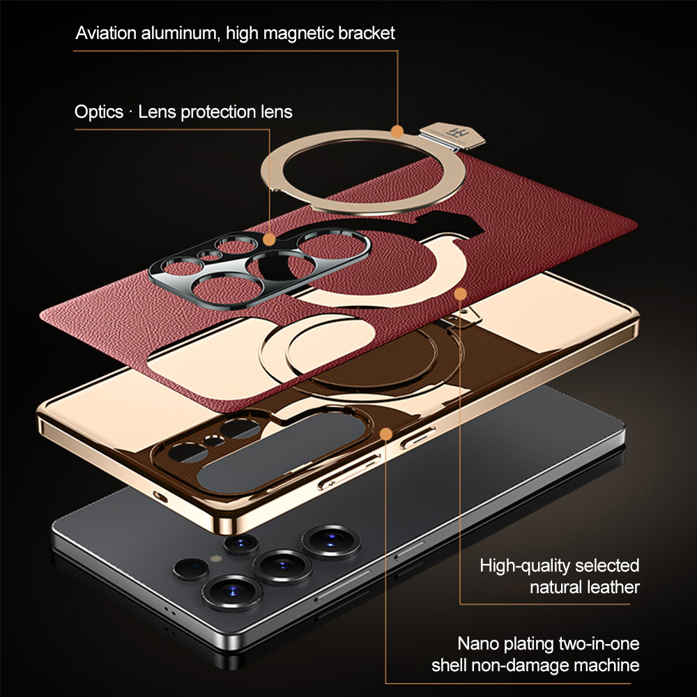 Étui de téléphone magnétique M - Phone Stand Aluminum avis et prix